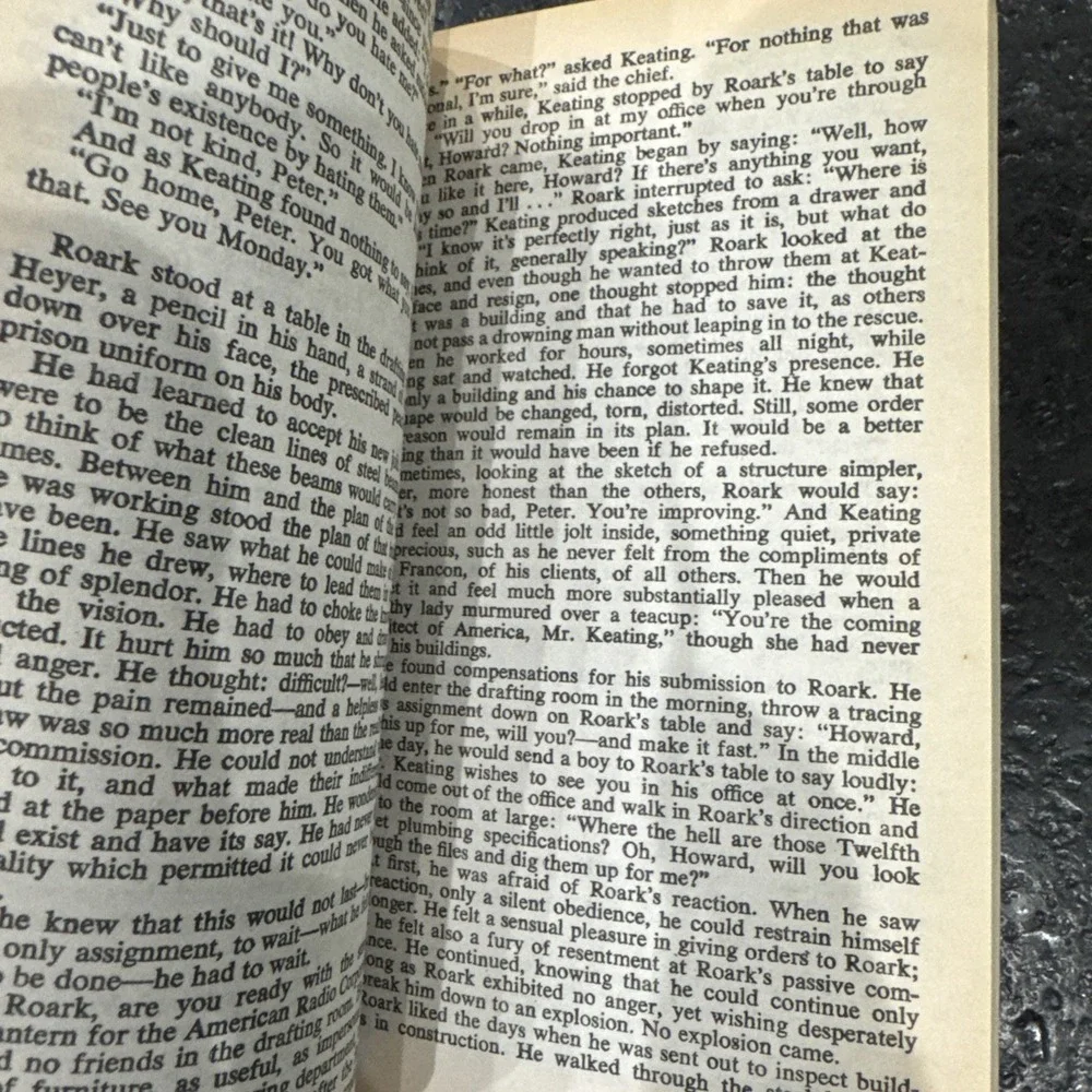 Ayn Rand the Fountainhead 50th Anniversary Edition 1993